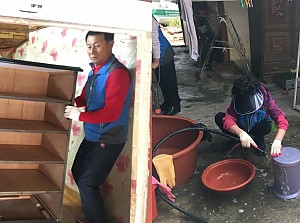 직원 자원봉사 실시