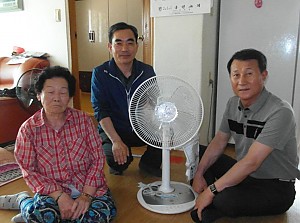 취약계층 장애인가정 시원한 여름나기 선풍기 지원사업 추진
