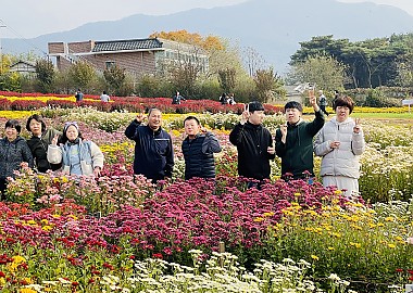 주간활동서비스 국화꽃 축제 나들이